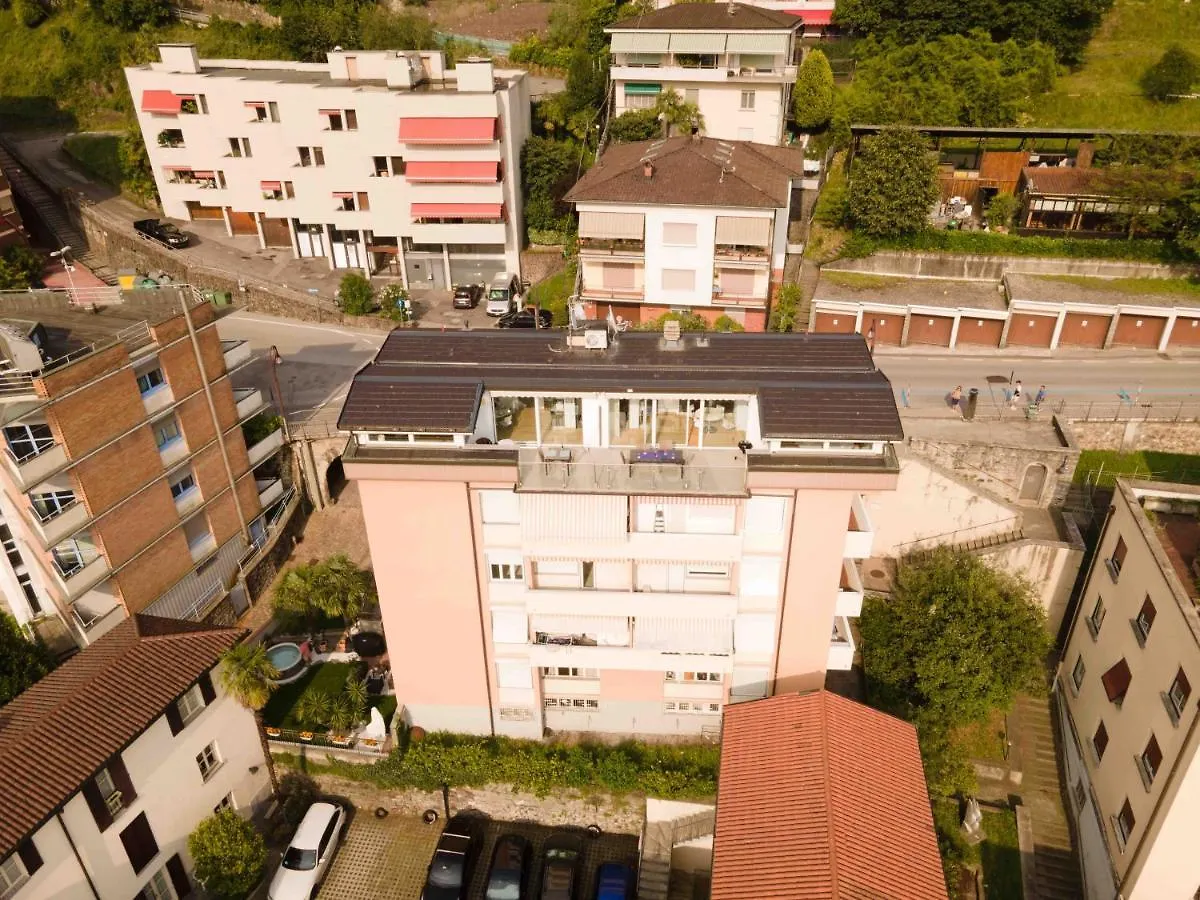 Apartment Casa Elea_ Panoramic Attic In City Center Campione d'Italia Italy